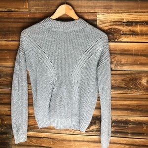 Gray sweater
